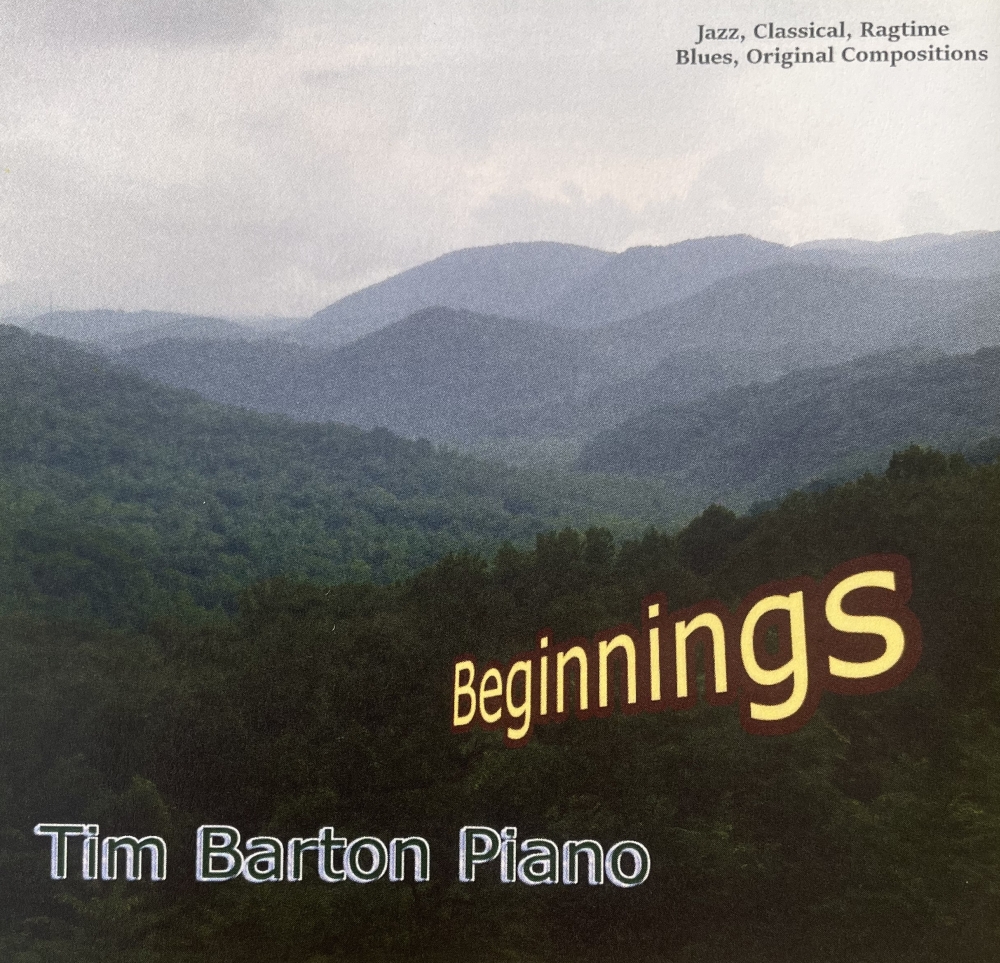 cover art of "Beginnings" album by Tim Barton
